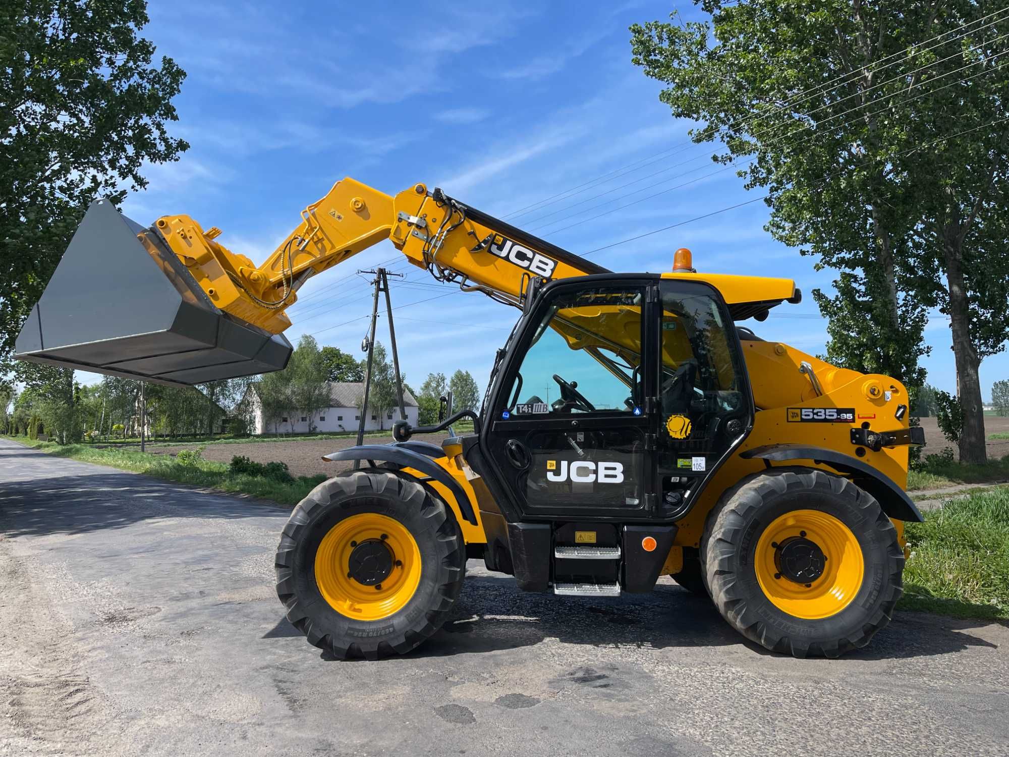 Ładowarka teleskopowa Jcb 535-95 AGRI SUPER 2016 ROK*Klima,9 Metrów