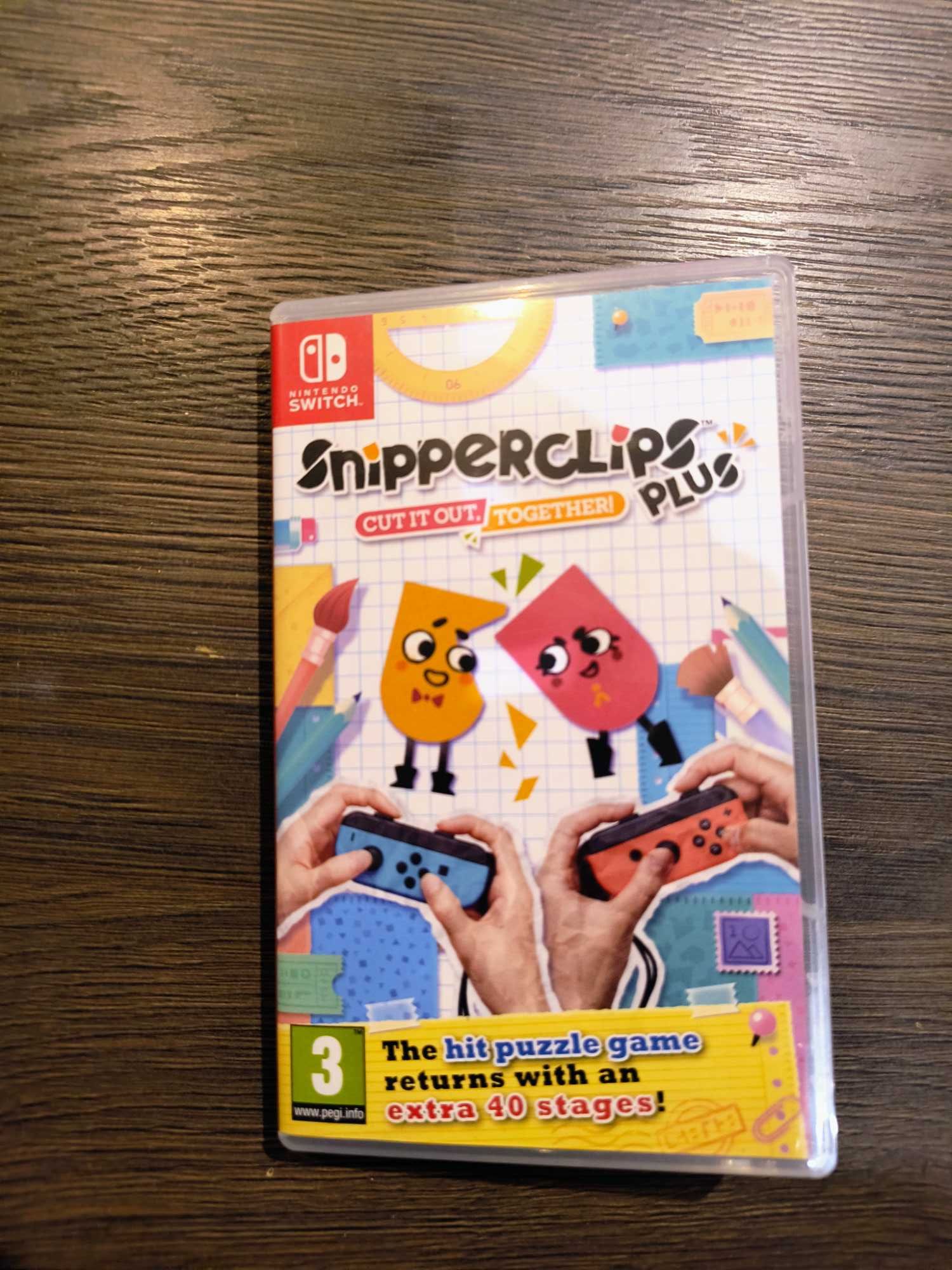 Snipperclips gra Switch