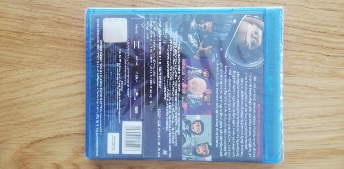 Nowa Płyta Blu-Ray film Małpy w Kosmosie Pl