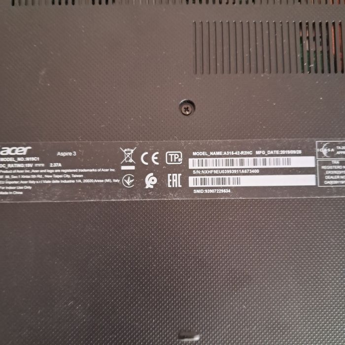 Acer aspire 3 Ryzen 5