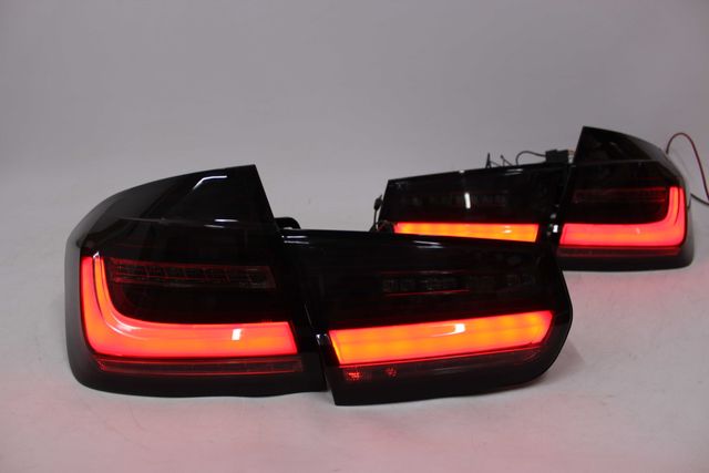 Lampy światła tył tylne BMW F30 11-18 LED BAR NEON TUNING SMOKE NOWE!