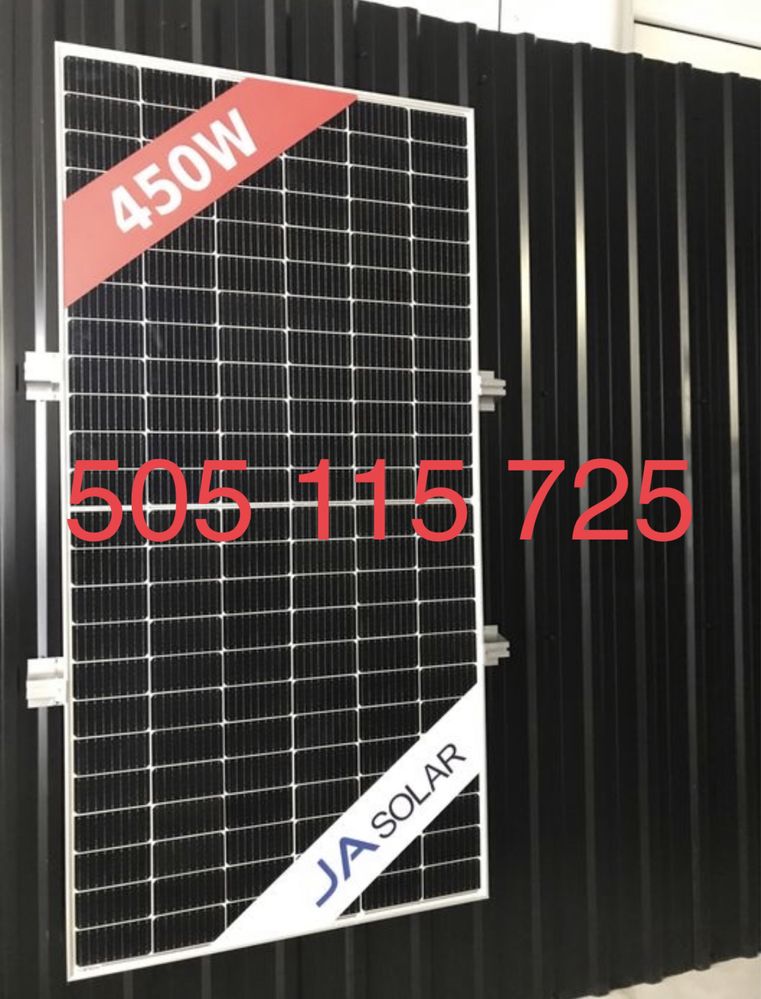 Panel moduł fotowoltaiczny 455 W Ja Solar Longi Jinko