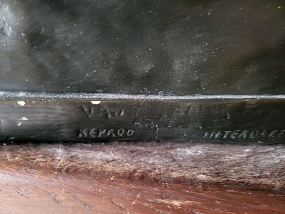 Duże popiersie Pan Jezus w cierniowej koronie Ecce Homo