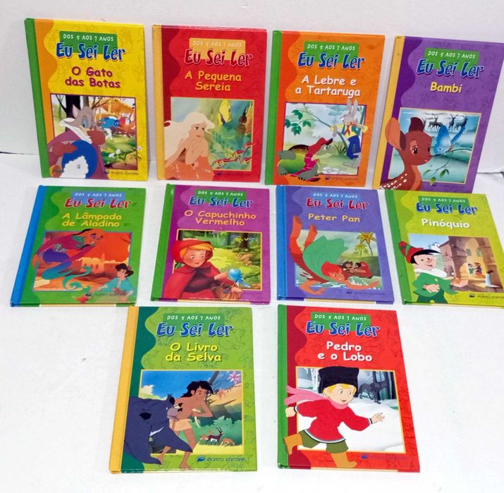 Livros da Coleção - Leio Sozinho/ Ler é crescer