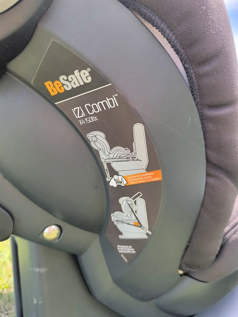 Fotelik Besafe Izi combi x4 ISOFIX 9-18kg