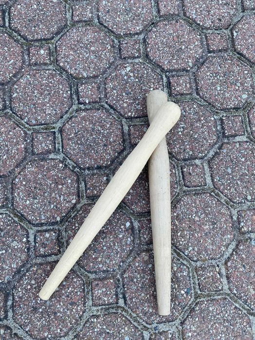 Drewniany trzonek do saperki wojskowej oryginalny, solidny