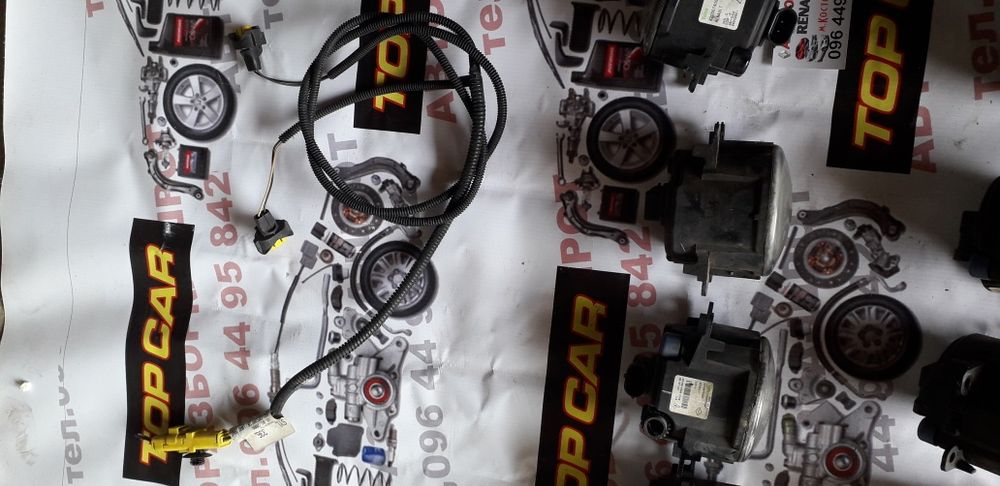 Противотуманка туманка на Рено Меган 2.3. Сценик 2.3.Мастер Кенго.