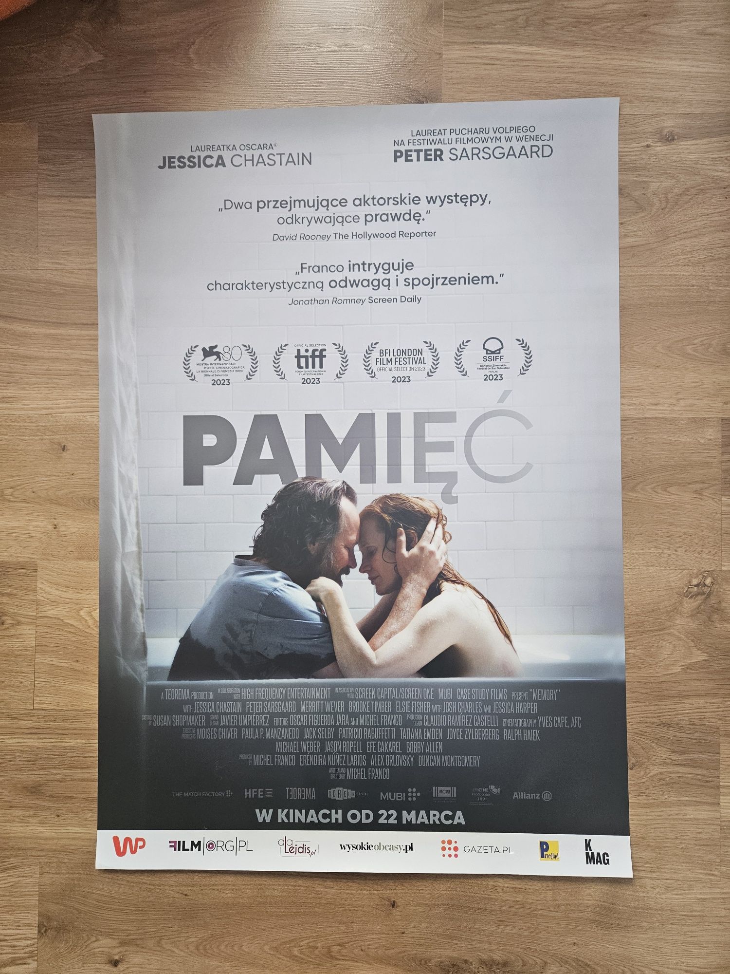 Plakat z filmu Pamięć