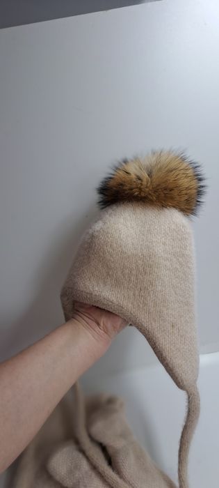 Зимовий дитячий комплект: шапочка, шарф, рукавички