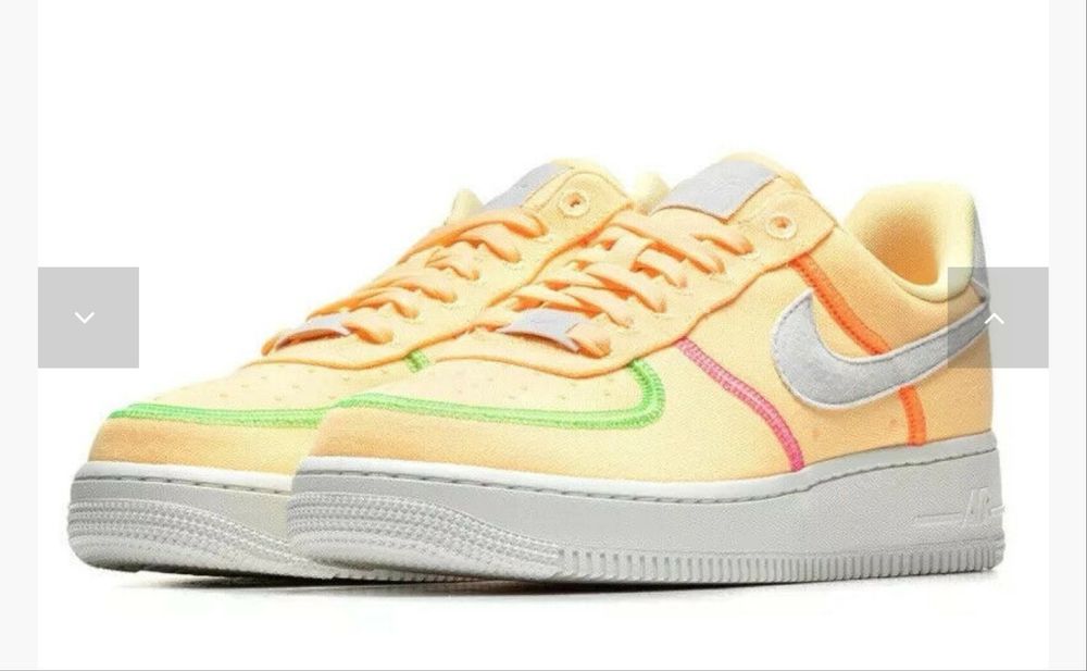 Кроссовки ,кеды NIKE AIR FORCE 1 07 LX melon tint peach