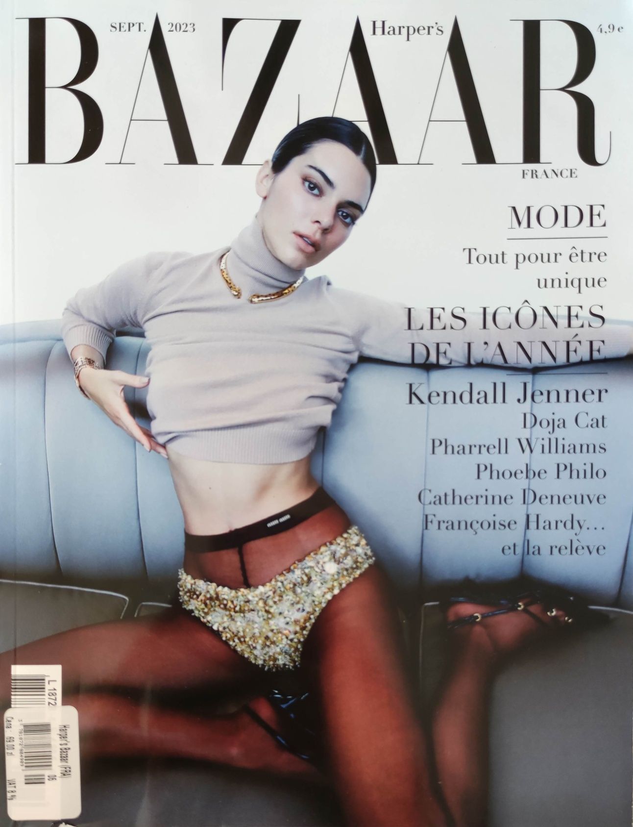 Harper's Baazar 09/23 Ikony: K.Jenner, Doja Cat, Greta Lee Francja