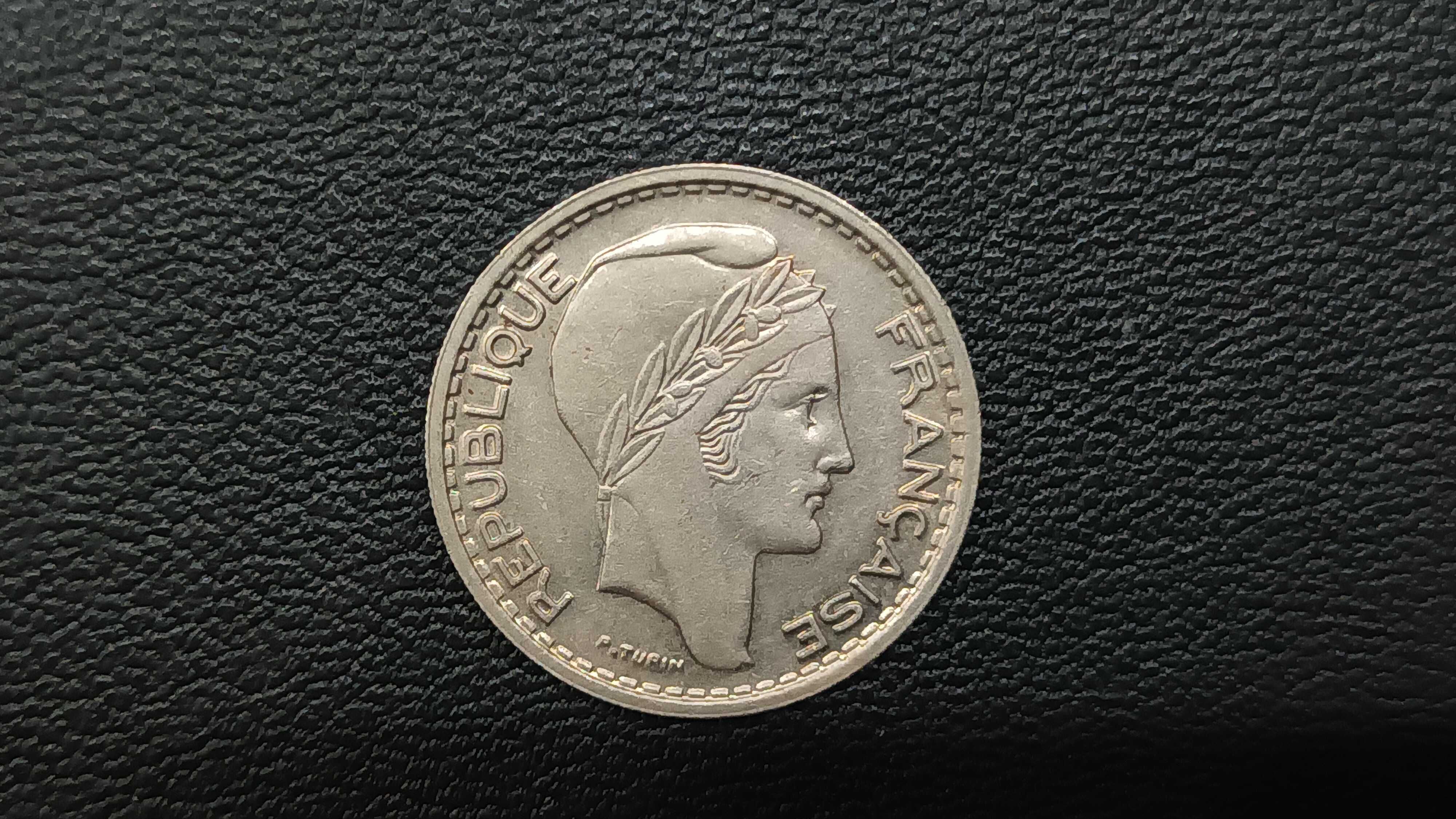 Moneta, Francja, Turin, 10 Francs, 1949,Stan