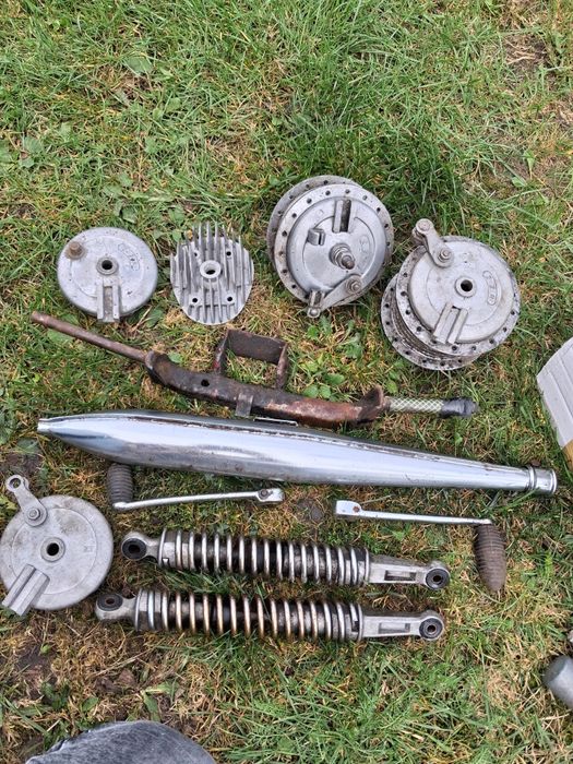 Komar lampa blotnik amortyzatory Bagaznik osłona łańcucha Wahacz tryby