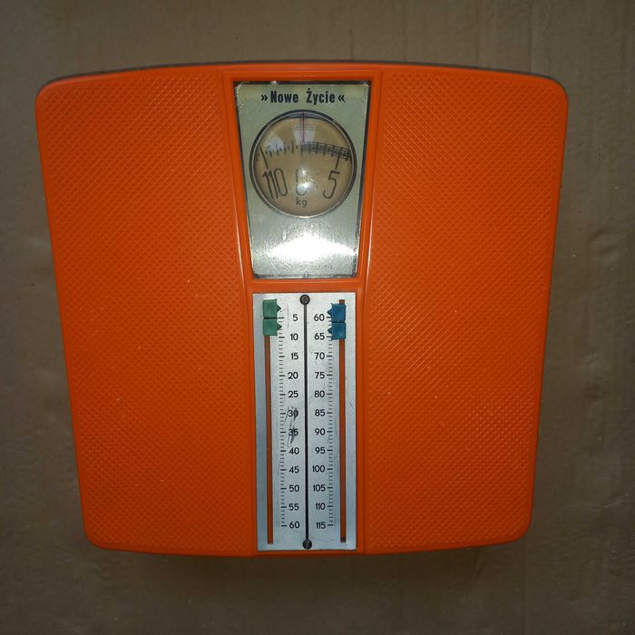 Waga osobowa łazienkowa retro, waga analogowa Częstochowa  PRL