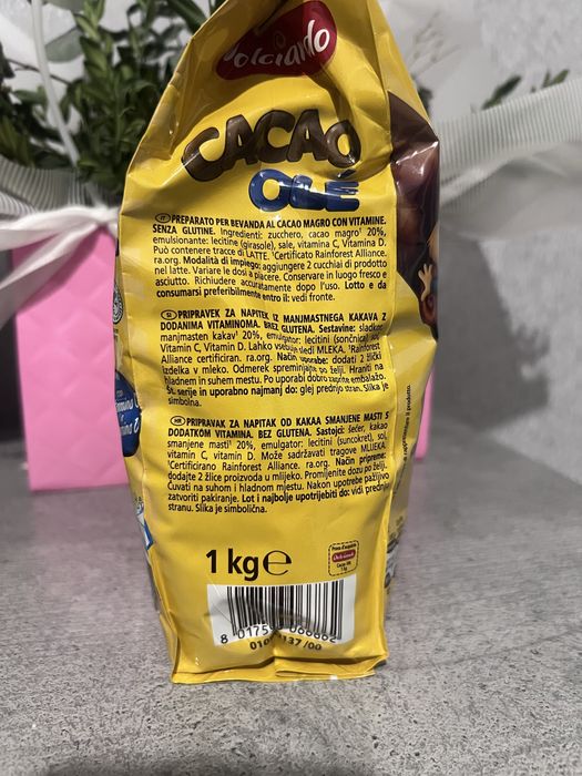 Какао дитяче, Італія