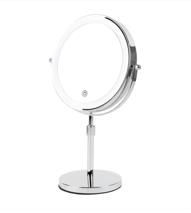 Candeeiro maquiagem para mesa com iluminação