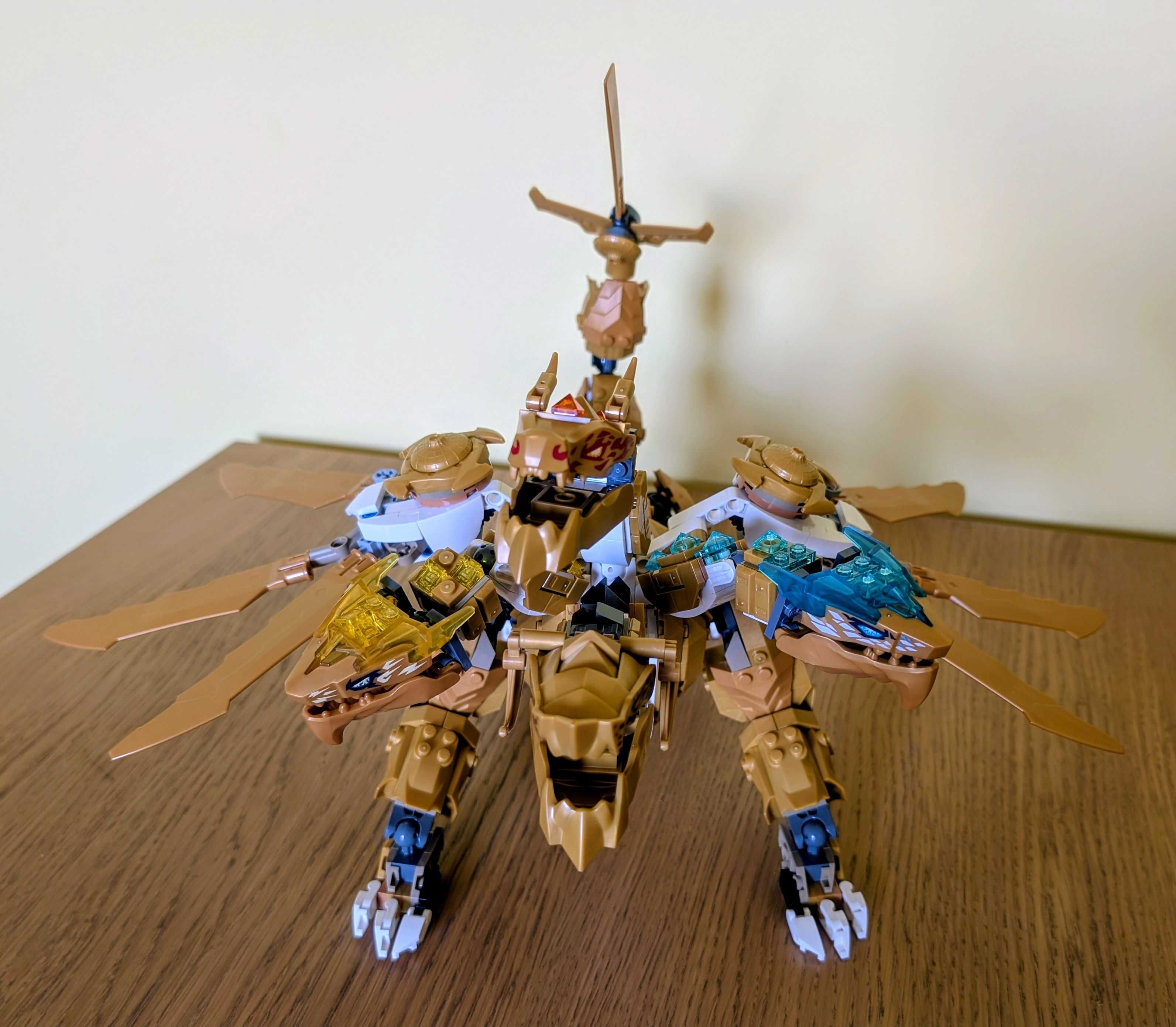 LEGO 71774 Ninjago - Złoty Ultra Smok Lloyda