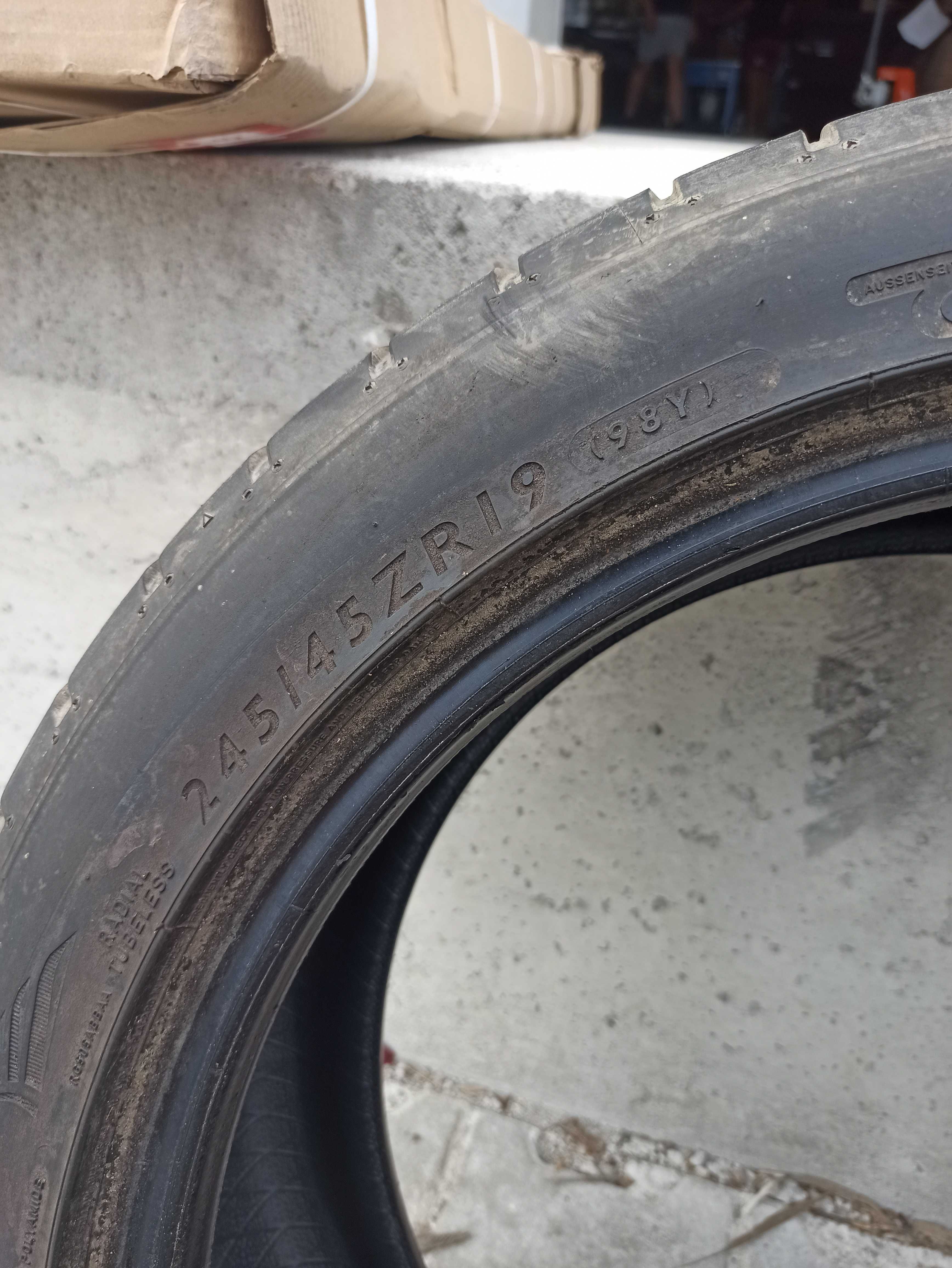 Opony letnie 245/45/19 i 275/45/19 Dunlop maxx rt 5,5-6 mm 2016/2017