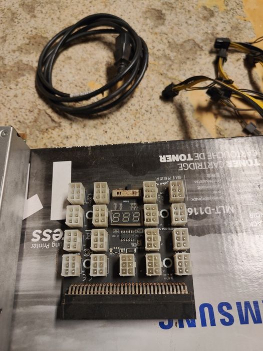 Fonte de alimentação HP + Breakout + Cabos