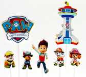 Topper na tort Psi Patrol 7szt