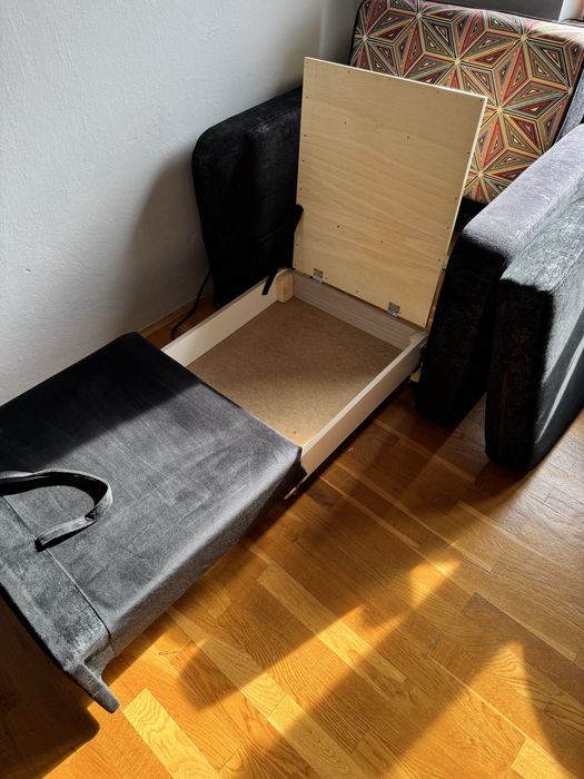 Sofa jednoosobowa z funkcją spania
