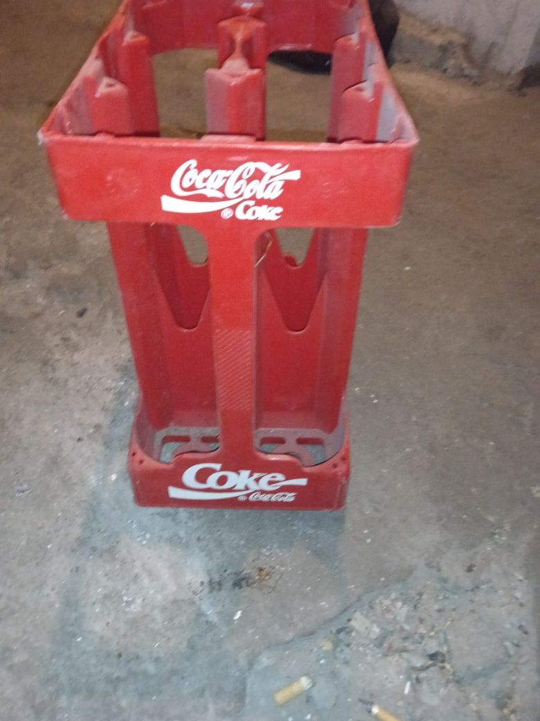 Skrzynka na butelki coca cola