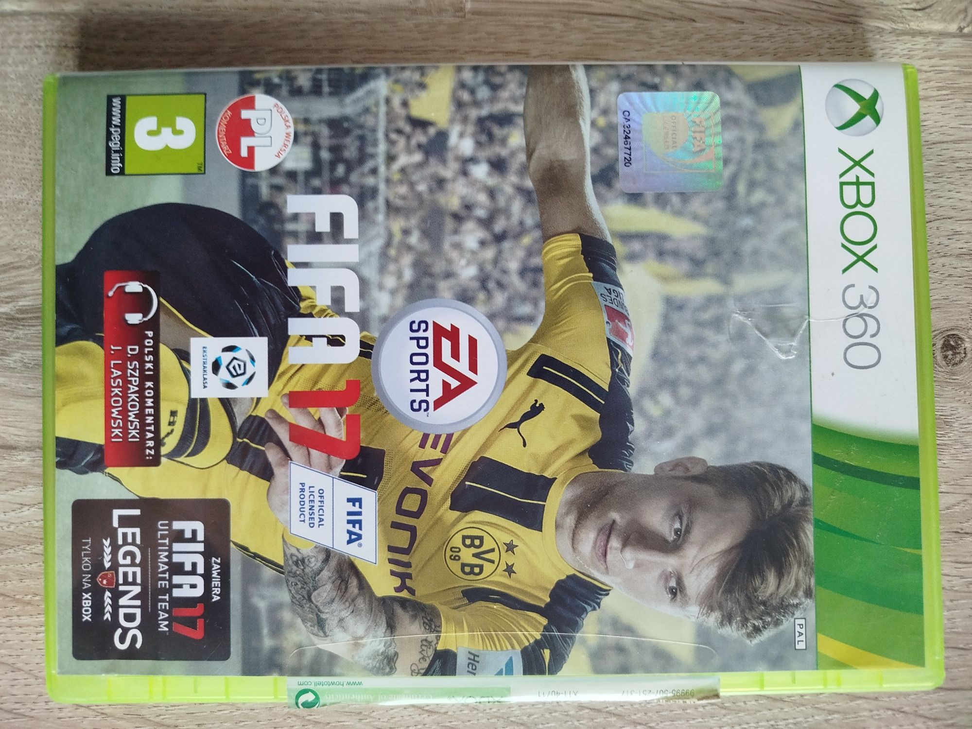 FIFA 17 Xbox 360 Polski dubbing