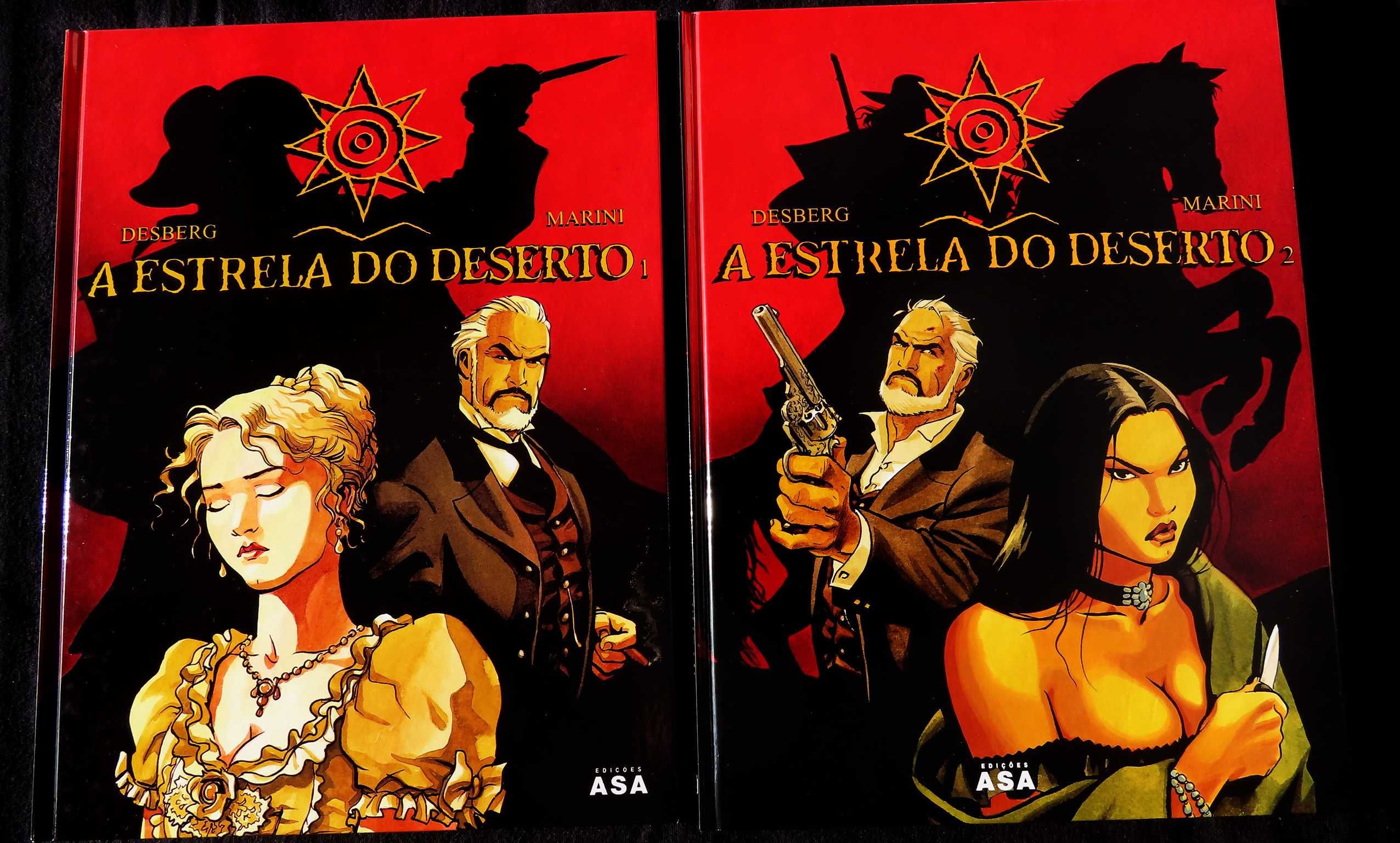 BD - A Estrela do Deserto, Desberg e Marini