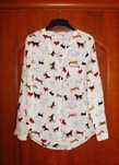 bluzka bialy koty Tu 38/40