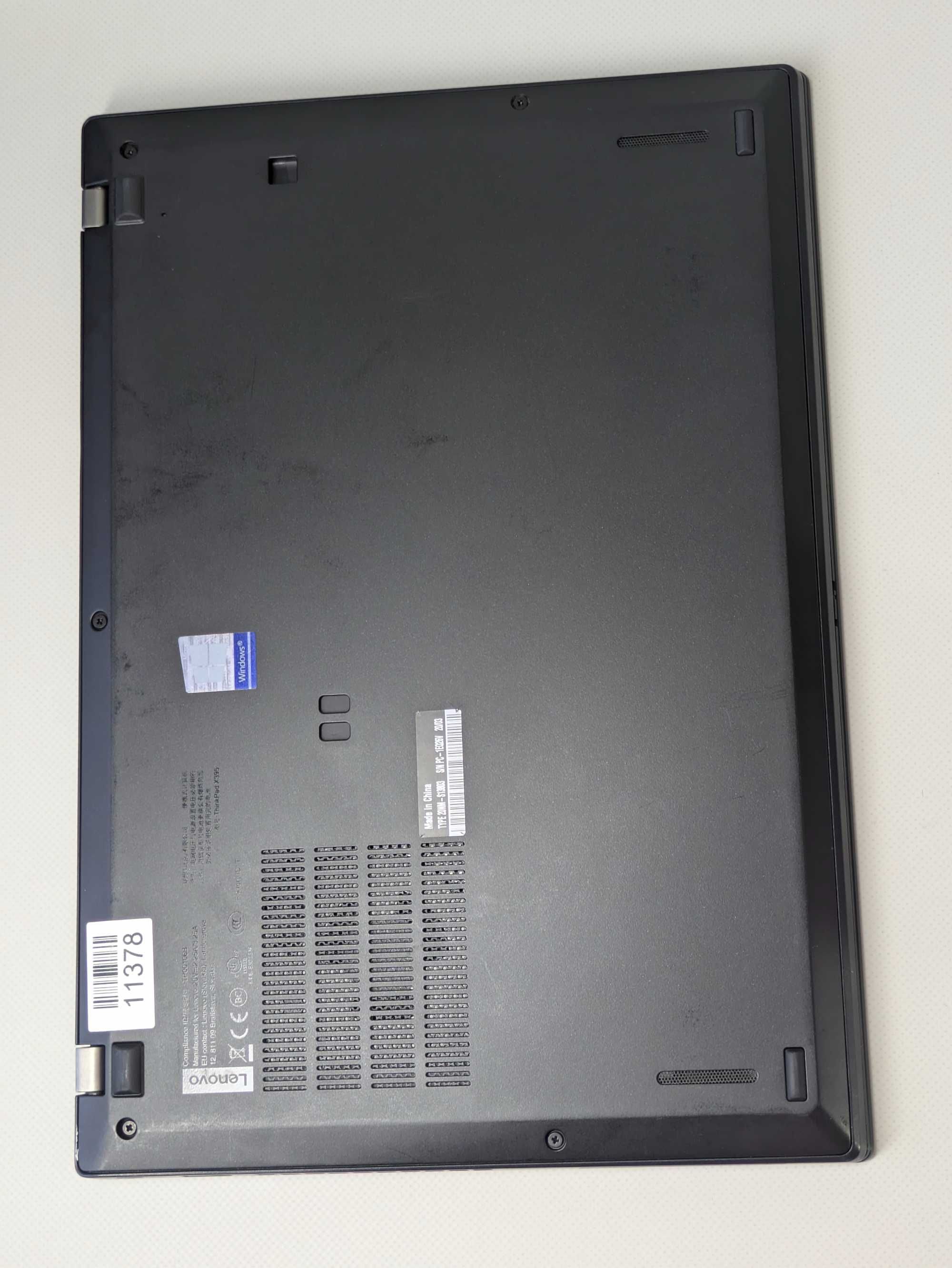 Сенсорний ноутбук Lenovo ThinkPad X395 AMDRyzen 3 PRO 3300U/16gb/256gb