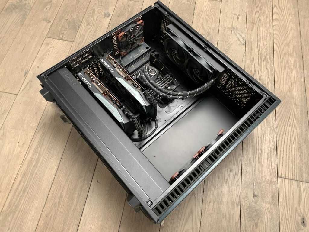 Stacja robocza Ryzen 9 5900X 12-Core 4.2, 128GB, 2x RTX 3070, 1TB SSD