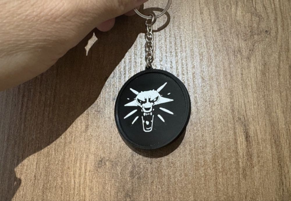 Brelok do kluczy medalion The Witcher Wiedźmin