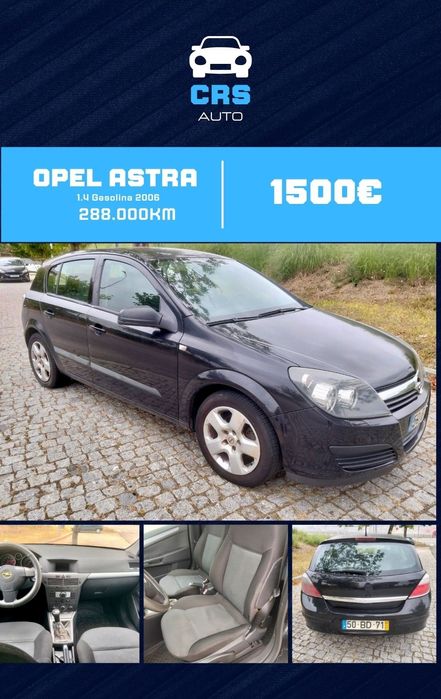 Opel Astra H 1.4 2005 Gasolina !