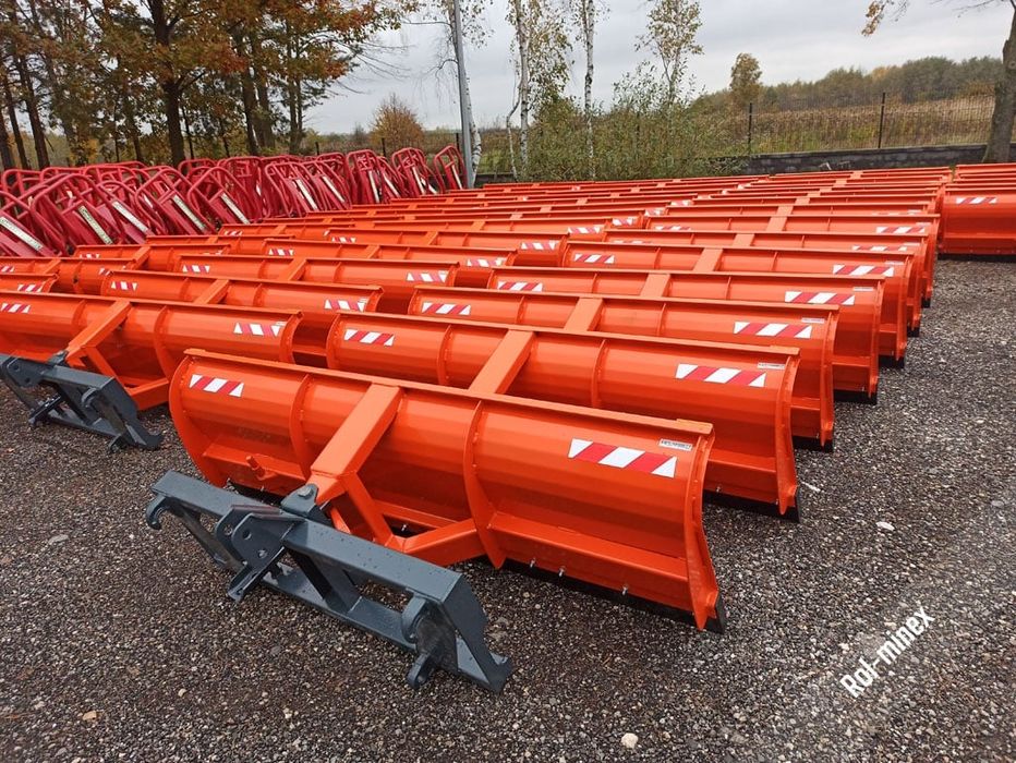 Pług do śniegu WZMOCNIONY Euro-ramka / TUZ / Wózka widłowego Transport