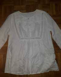 Biała koszula bluzka rozmiar 134