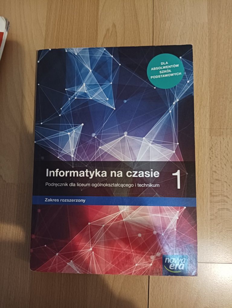 Podręcznik Informatyka na czasie 1 zakres rozszerzony