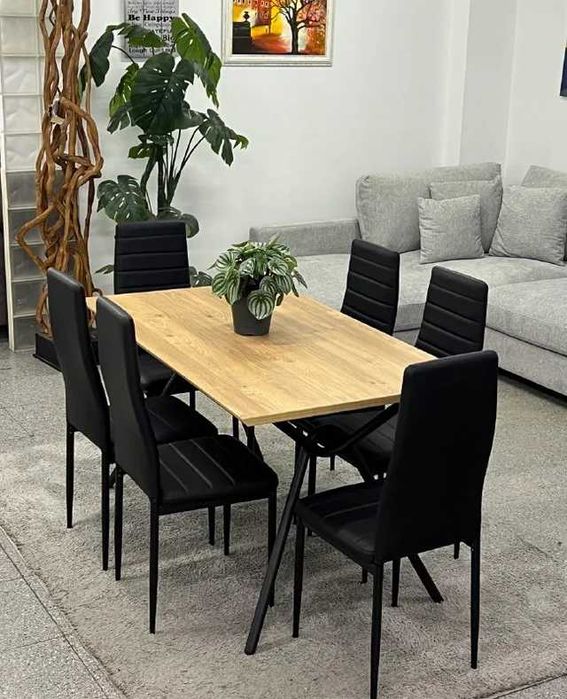 Mesa com 5 cadeiras novas - Oferta especial - Envio gratis