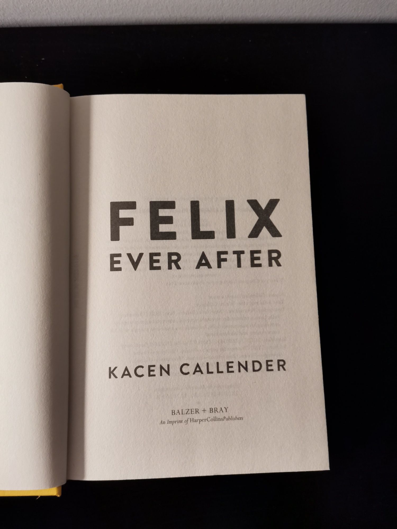 Felix Ever After book