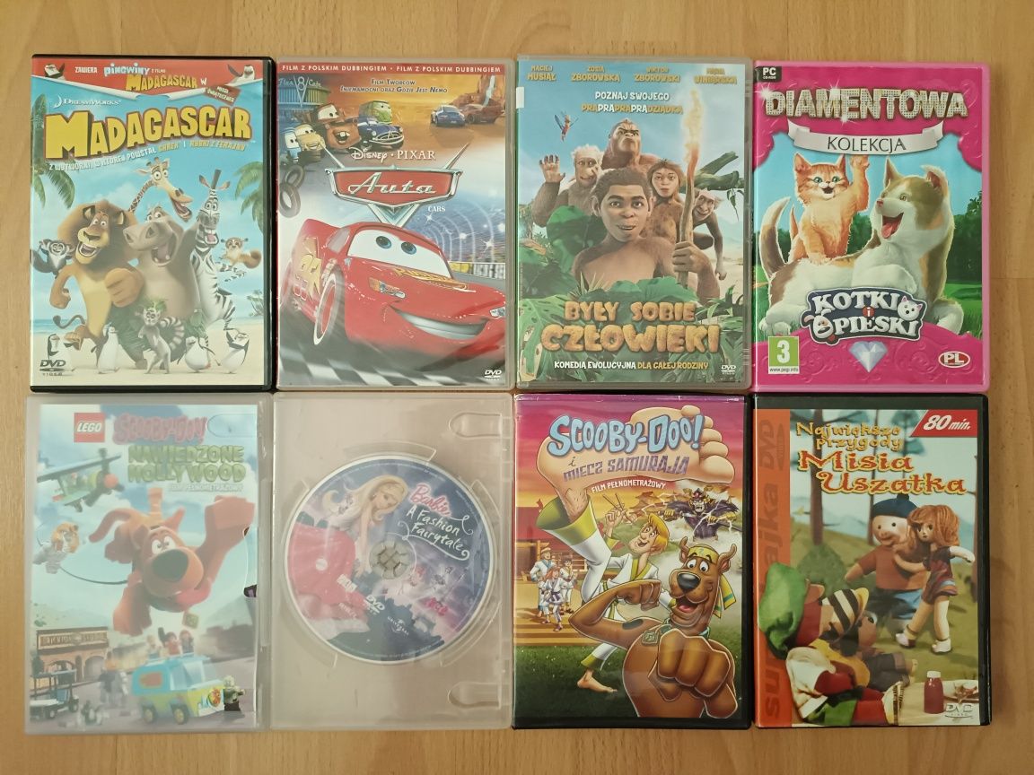 Scooby-Doo i inne bajki na DVD/Cena za całość