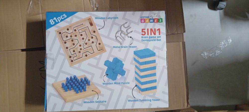 Lifetime Games Zestaw Gier Mózgowych 5 w 1