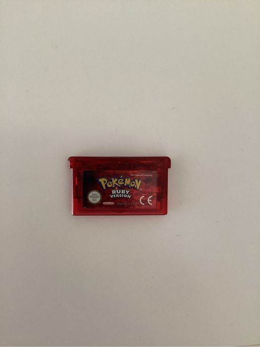 Jogo gameboy advance pokemon ruby + pokemon saphire, junto ou separado