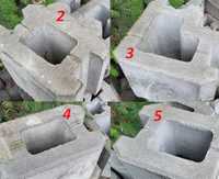 Łączniki betonowe zbrojone ogrodzeniowe, gładkie, mocne JAR KIELNAROWE