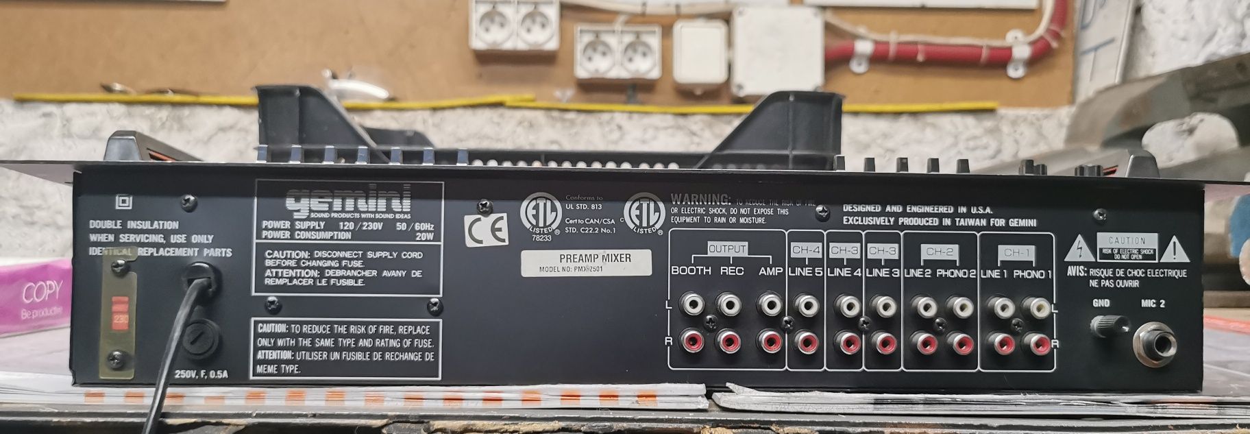 Mikser Gemini PMX 2501