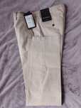 Chinosy slim fit beżowe Vistula