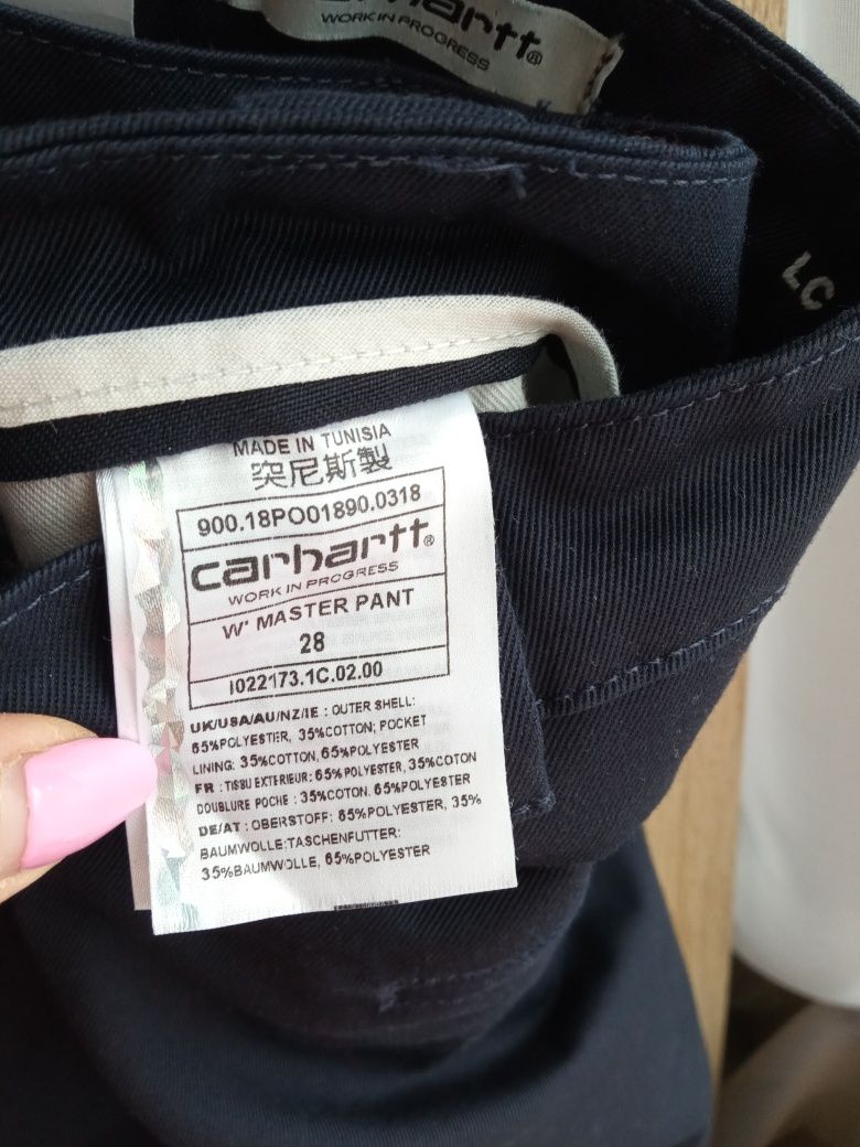 Carhartt denison W' master pant nowe spodnie streetwear W28, M