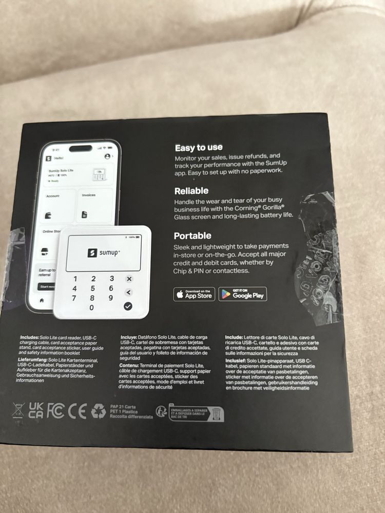SumUp Solo Lite Card Reader