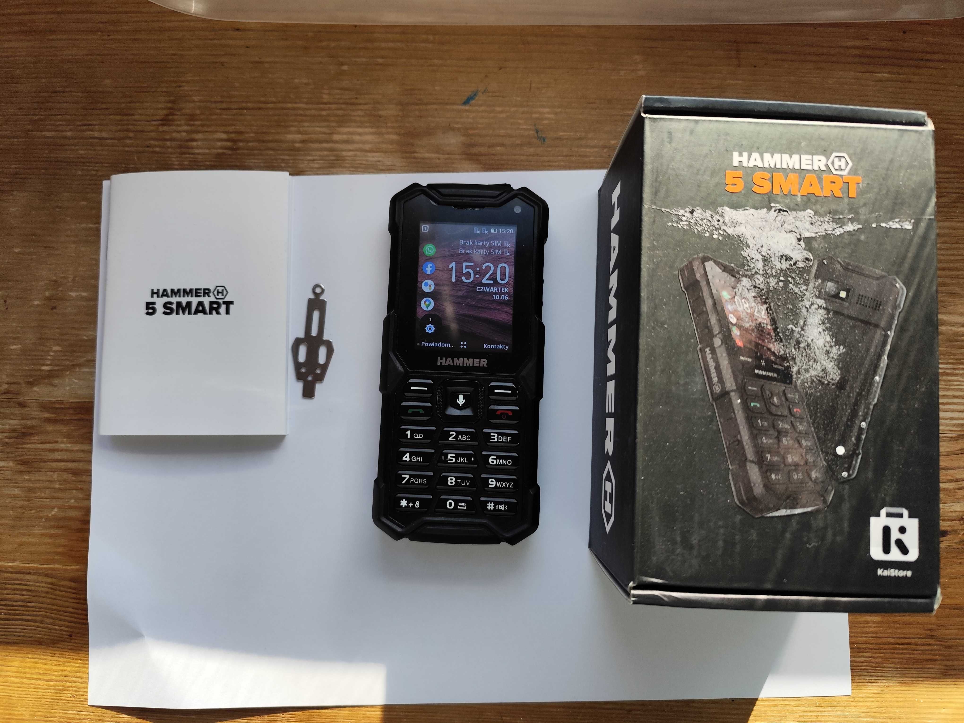 Hammer 5 Smart Telefon budowlany odporny