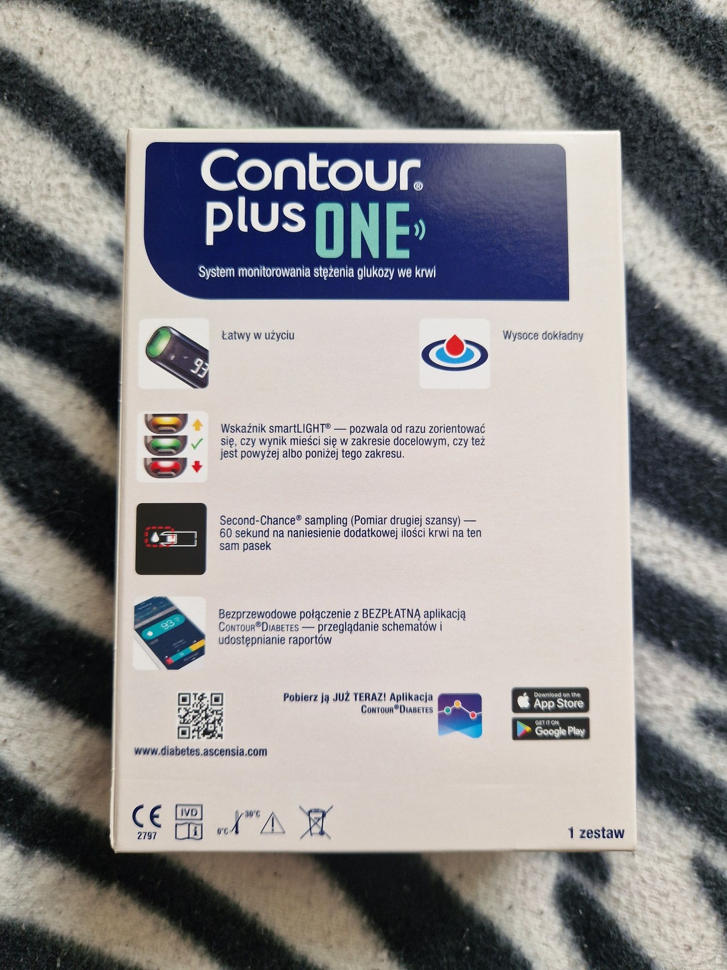 Glukometr contour one plus nowy