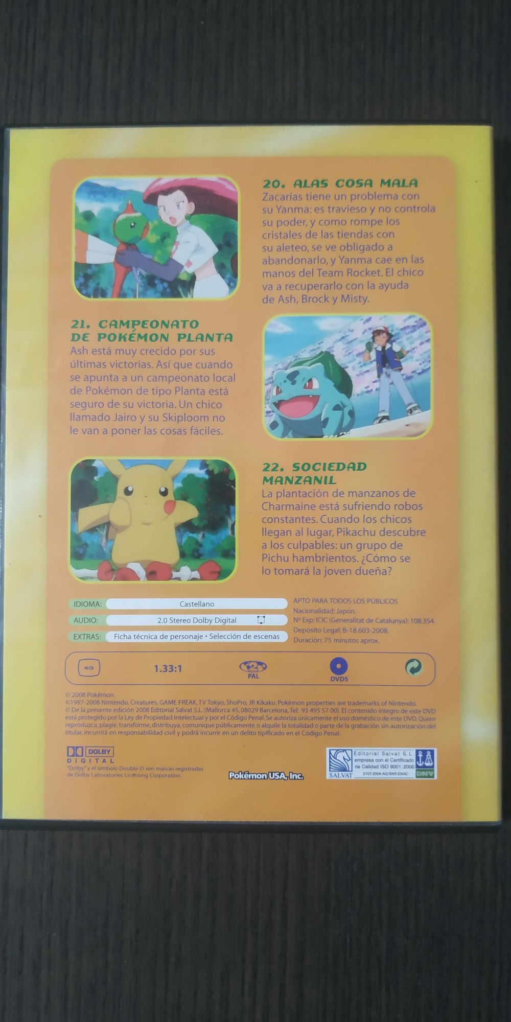 Pokémon Johto League Champions - DVD 7