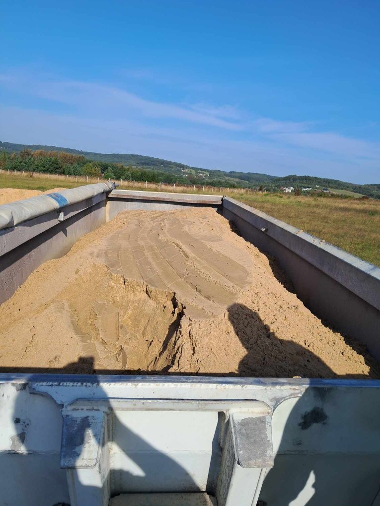 Piasek zasypowy do fundamentów,piasek budowlany,kruszywa,grys ziemia